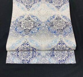 広島市南区のお客様より、着物月花 本藍染 リバーシブル 辻ヶ花 袋帯を買取りました