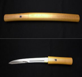 広島市中区のお客様より、短刀【菊一作】白鞘　小烏丸造 を買取りました
