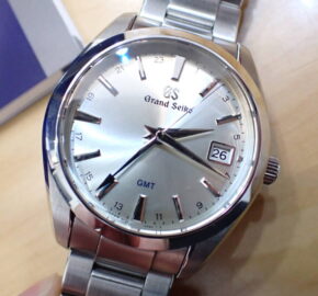 広島市佐伯区のお客様より、グランドセイコーのGMTを買い取りました