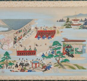 広島市安佐南区のお客様より、白宇 『花山天皇書写山行幸図』を買い取りました